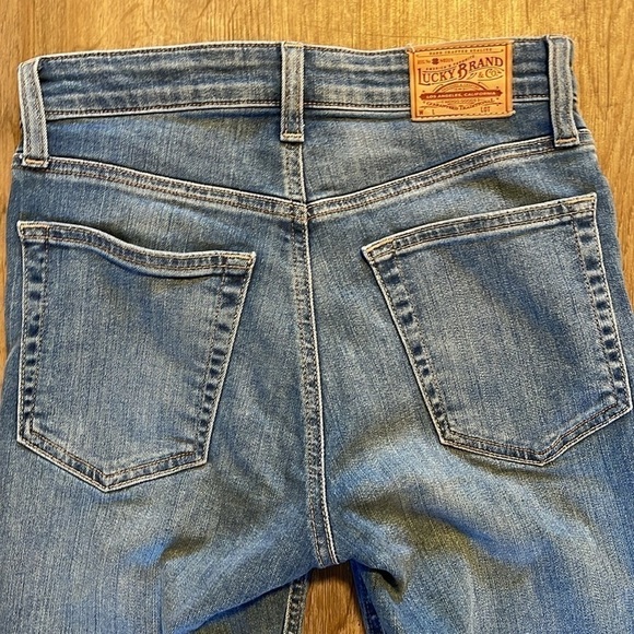 LUCKY BRAND BUTTON FLY SKINNY JEANS (0) - Picture 10 of 10